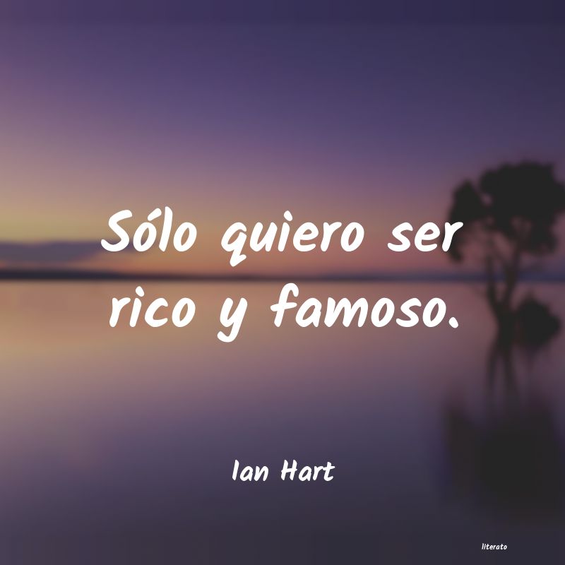 Frases de Ian Hart