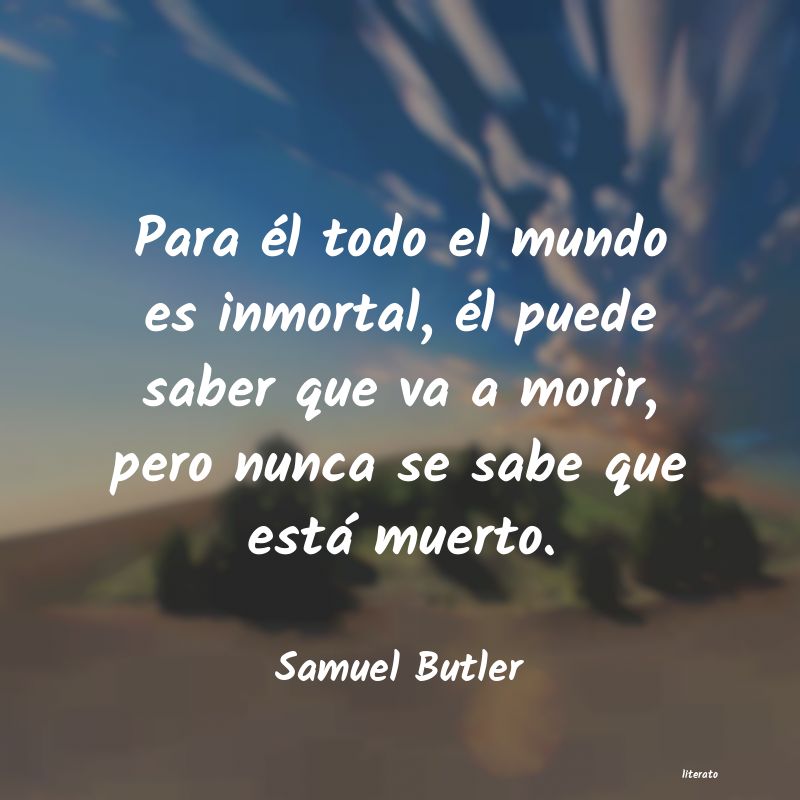 Frases de Samuel Butler