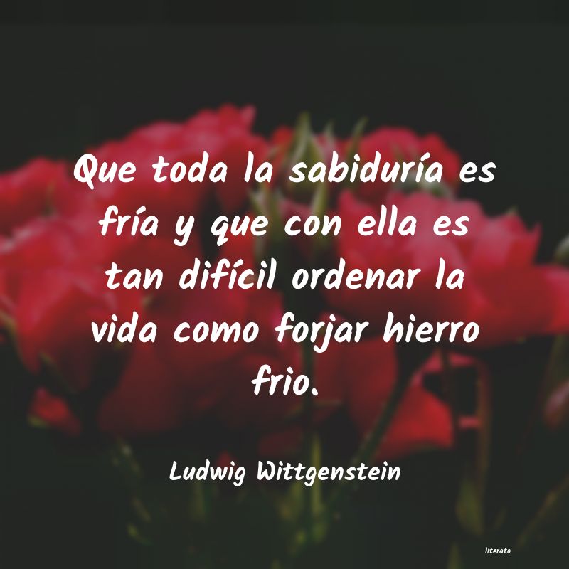 Frases de Ludwig Wittgenstein