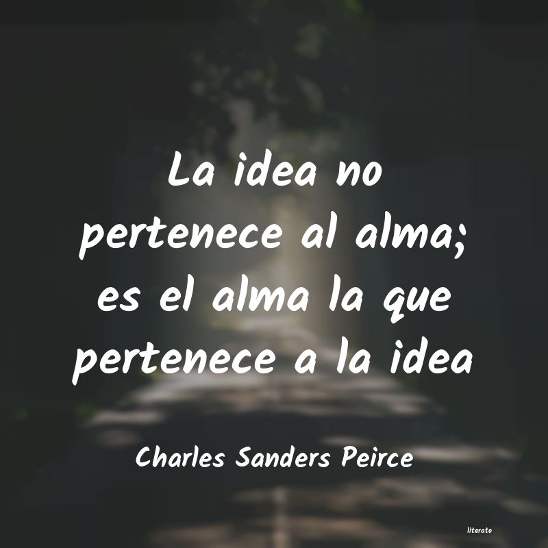 frases de Charles Sanders Peirce