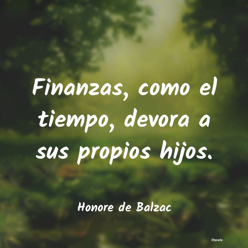 frases de Honore de Balzac