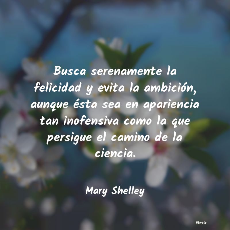 frases de Mary Shelley