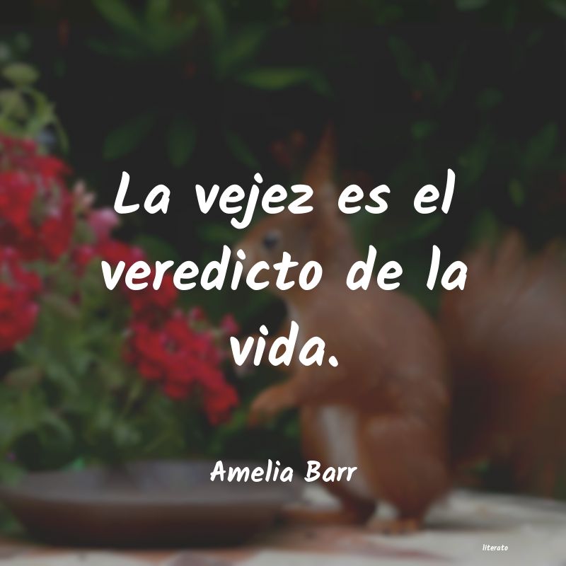 frases de Amelia Barr