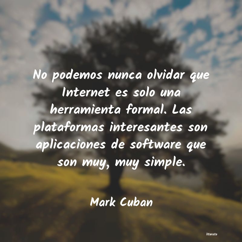 Frases de Mark Cuban