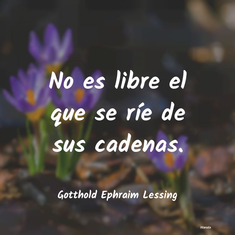 <ol class='breadcrumb' itemscope itemtype='http://schema.org/BreadcrumbList'>
<li itemprop='itemListElement'><a href='/autores/'>Autores</a></li>
<li itemprop='itemListElement'><a href='/autor/gotthold_ephraim_lessing/'>gotthold ephraim lessing</a></li>
</ol>