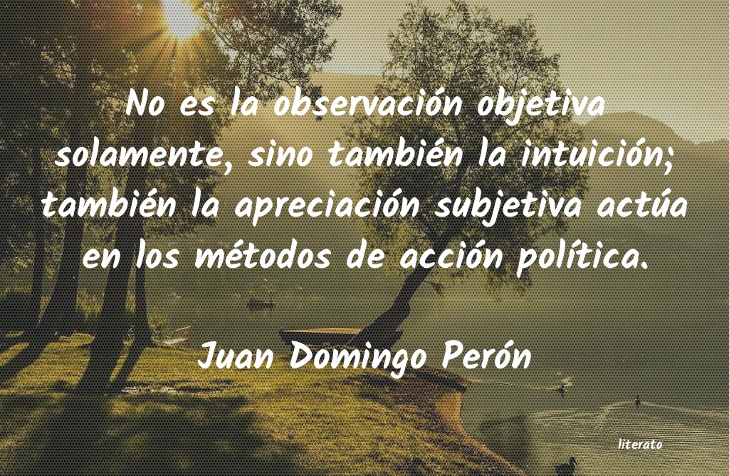 Frases de Juan Domingo Perón