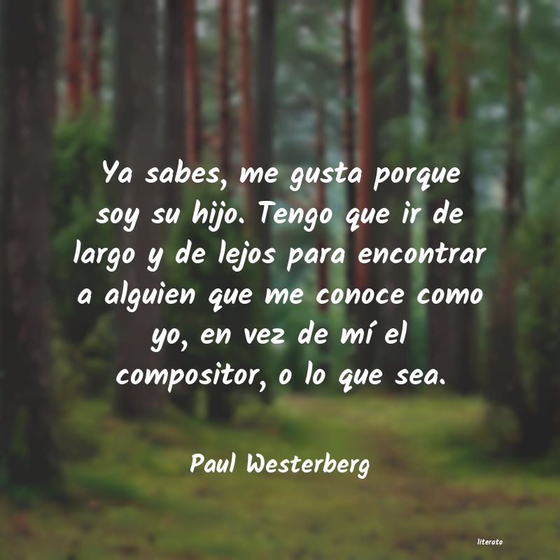 frases de Paul Westerberg