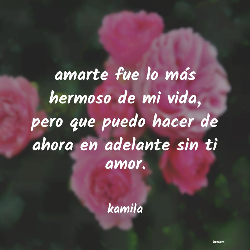 Frases de kamila