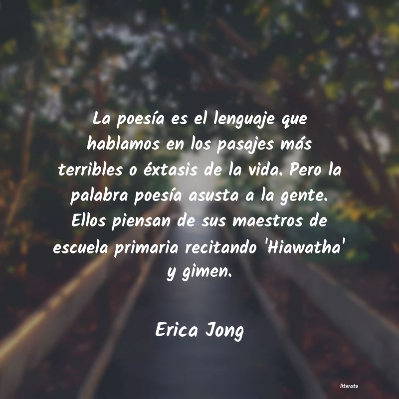 Frases de Erica Jong