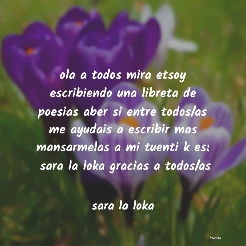 Frases de sara la loka