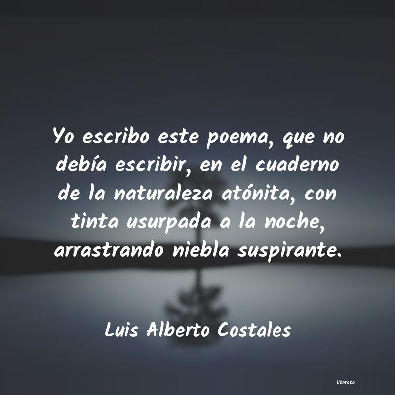 frases de Luis Alberto Costales