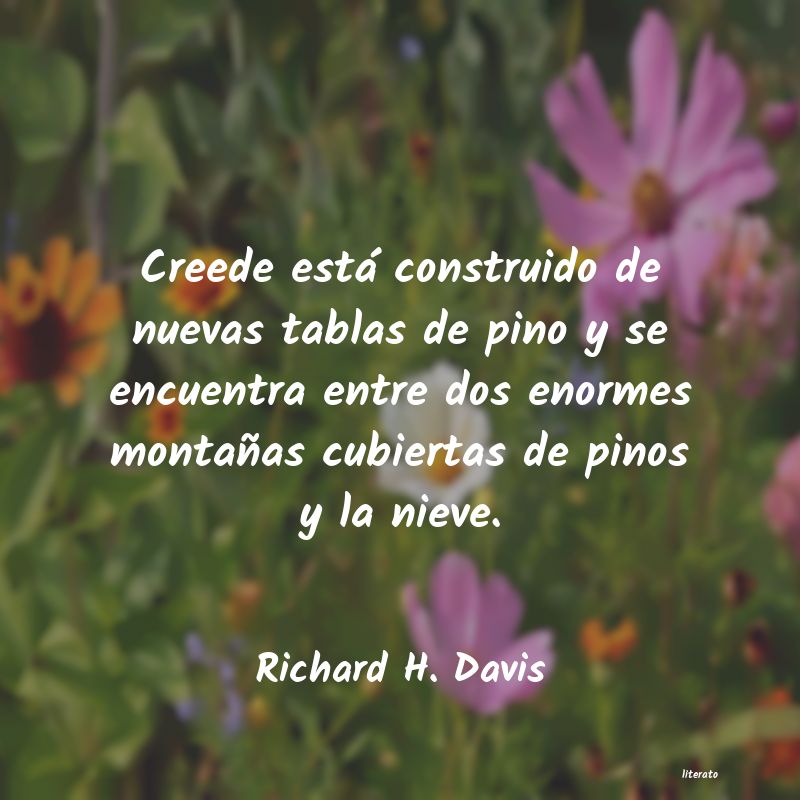 frases de Richard H. Davis