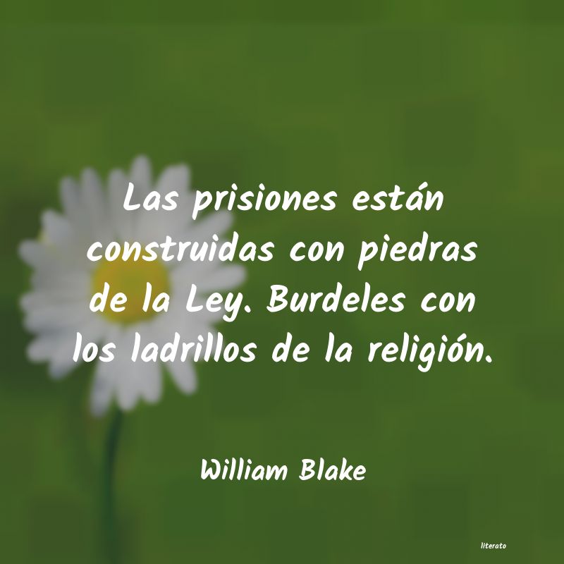 Frases de William Blake