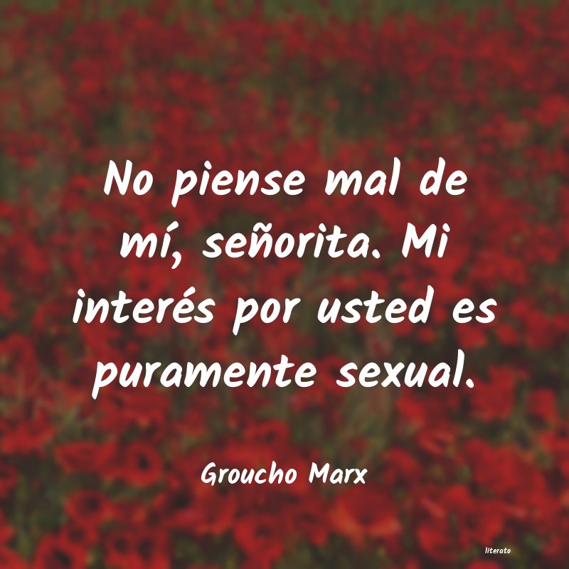 frases de Groucho Marx
