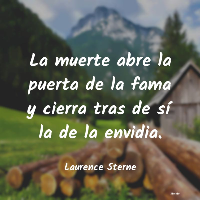 frases de Laurence Sterne