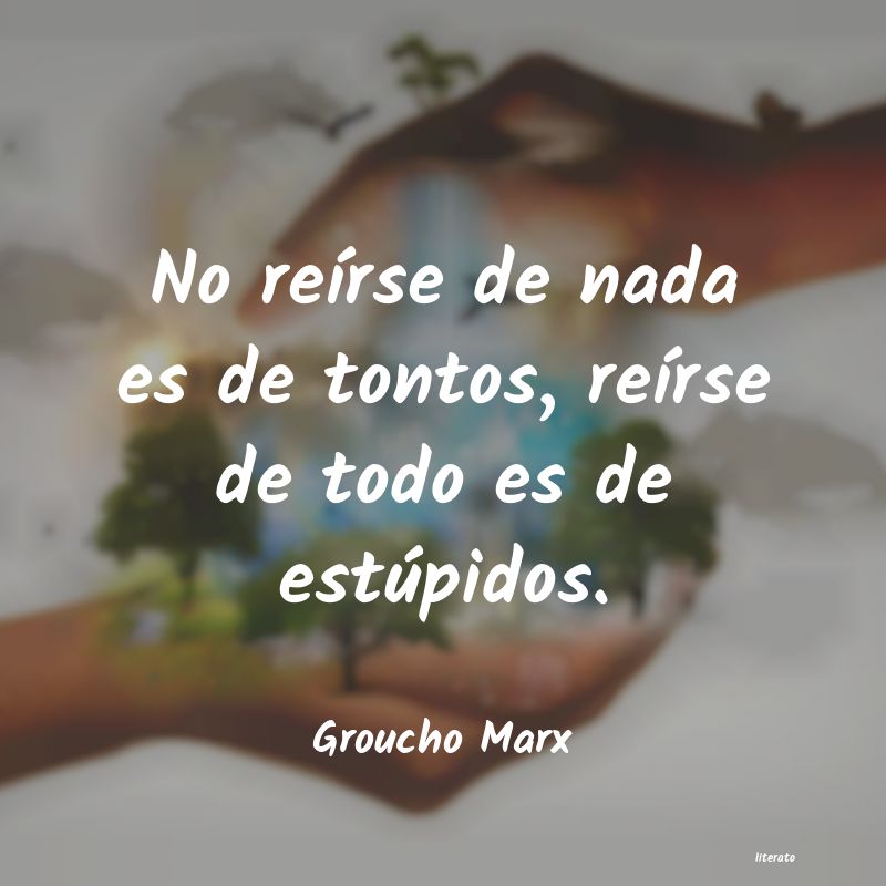 Frases de Groucho Marx