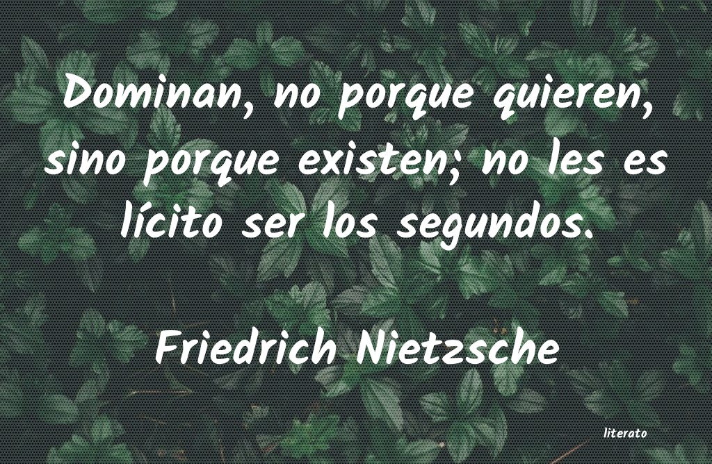 Frases de Friedrich Nietzsche