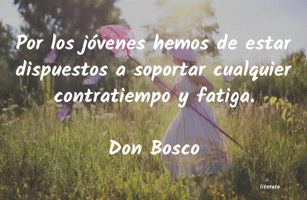 Frases de Don Bosco