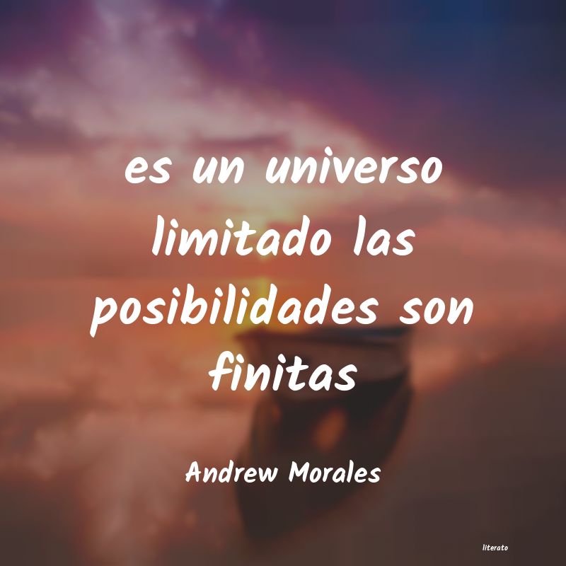 Frases de Andrew Morales