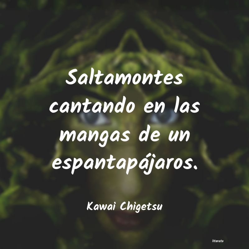 frases de Kawai Chigetsu