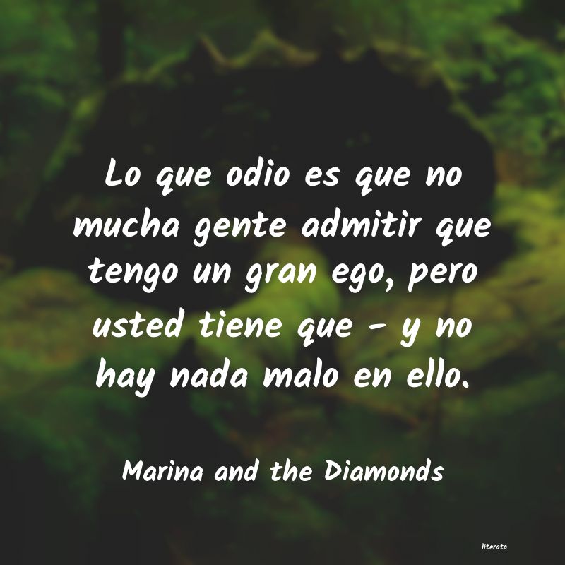 frases de Marina and the Diamonds