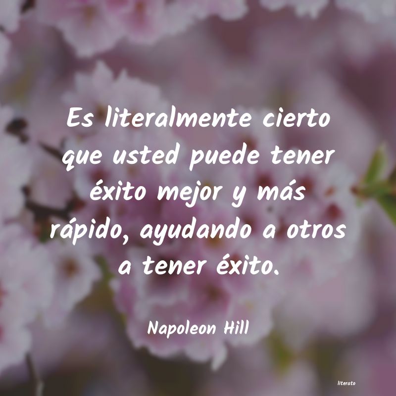frases de Napoleon Hill