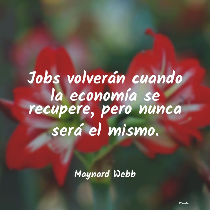 Frases de Maynard Webb