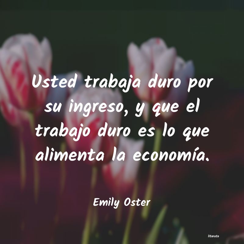 frases de Emily Oster
