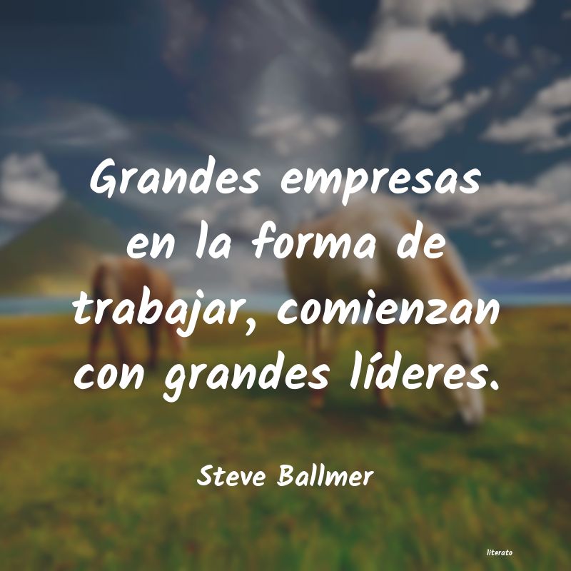 Frases de Steve Ballmer