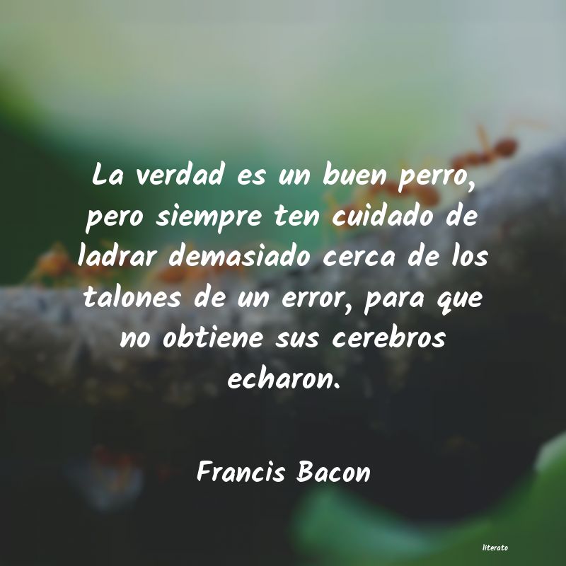 Frases de Francis Bacon