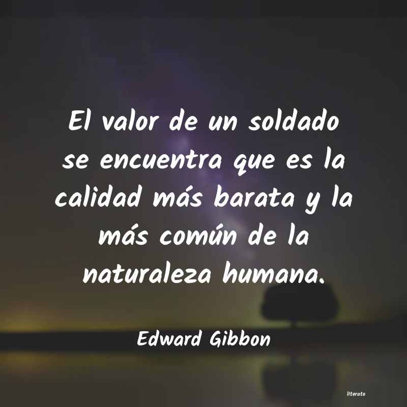 Frases de Edward Gibbon