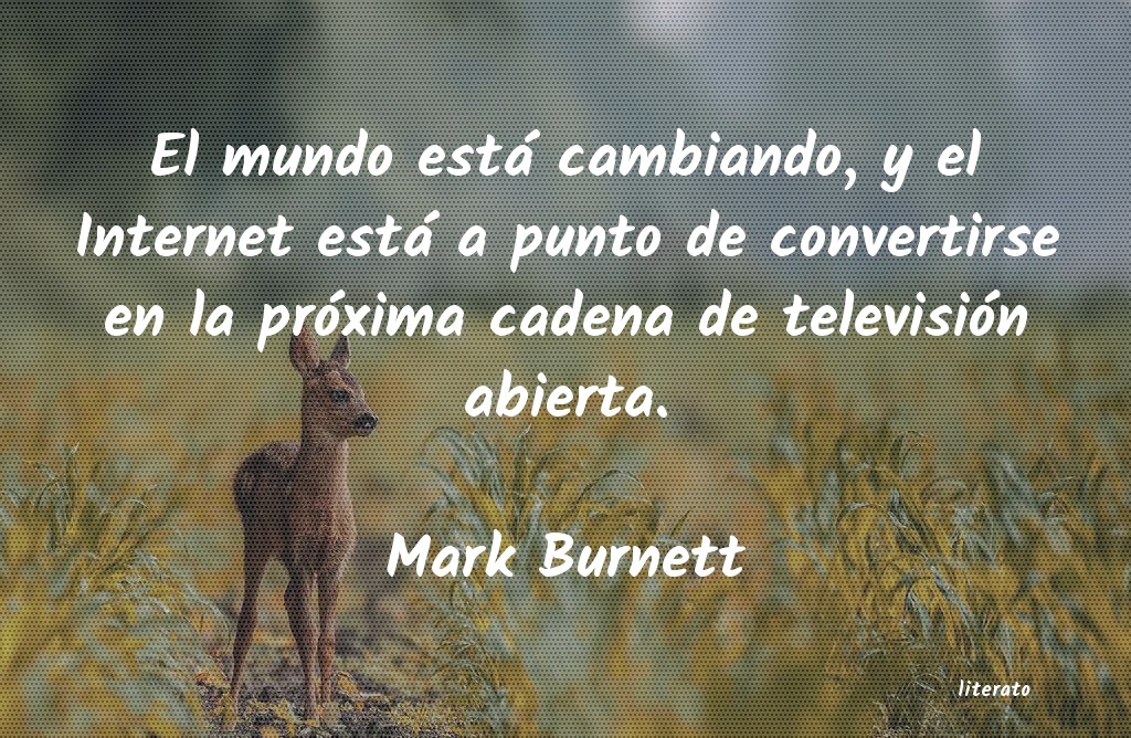 Frases de Mark Burnett