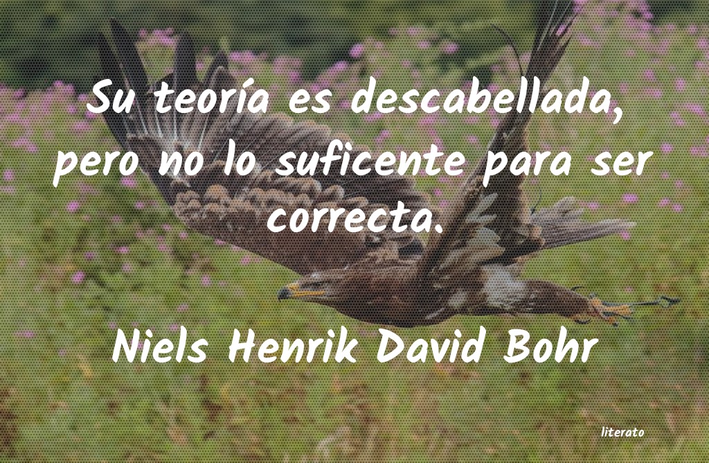 Frases de Niels Henrik David Bohr