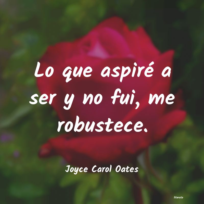 frases de Joyce Carol Oates