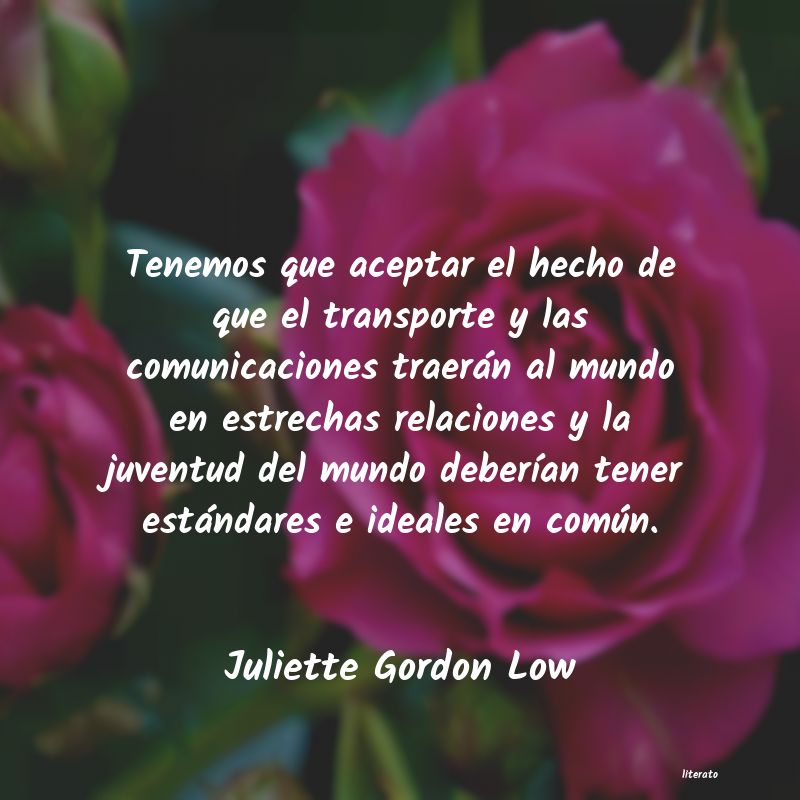 frases de Juliette Gordon Low