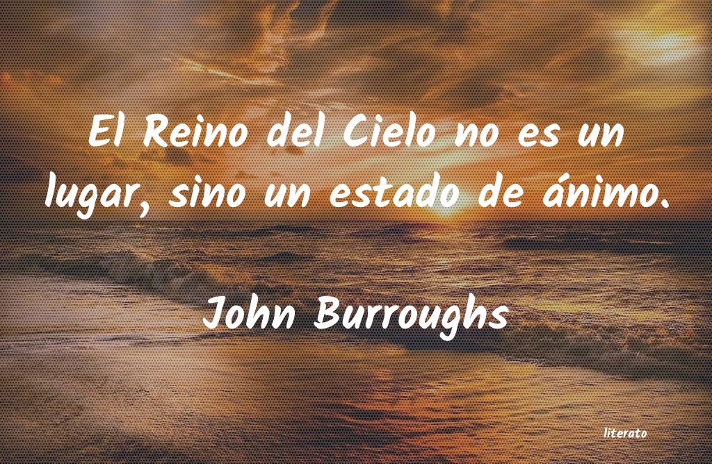 frases de John Burroughs