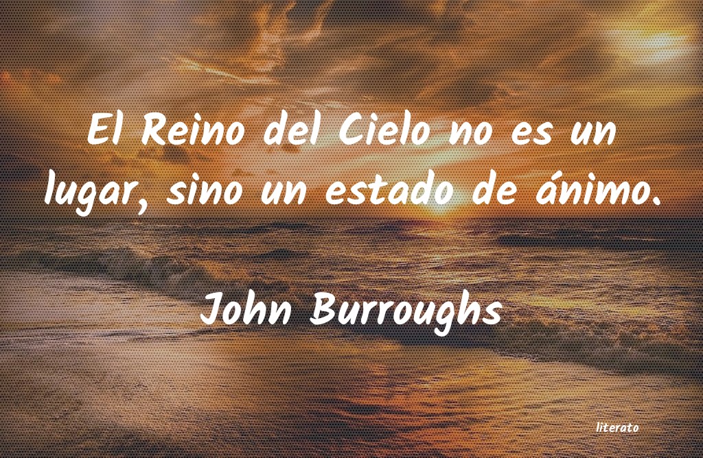 Frases de John Burroughs