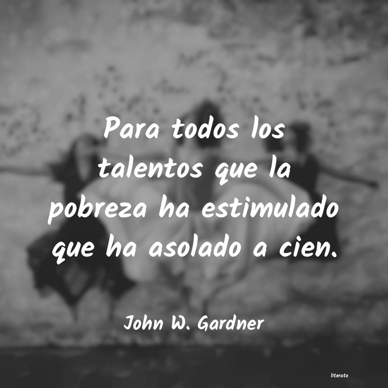 Frases de John W. Gardner