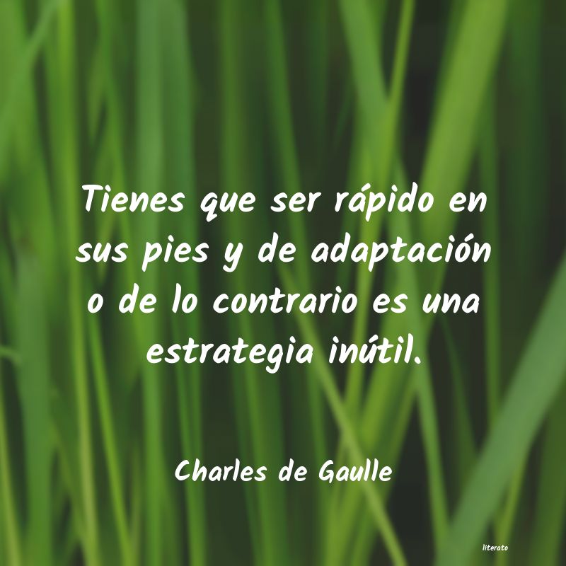 frases de Charles de Gaulle