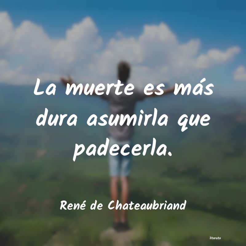 frases de René de Chateaubriand