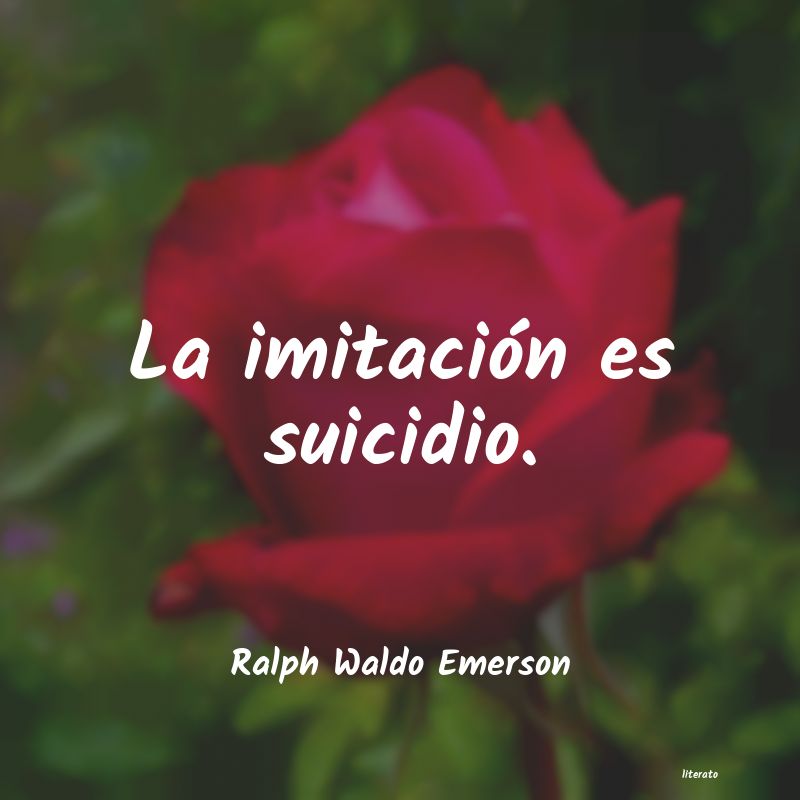 Frases de Ralph Waldo Emerson