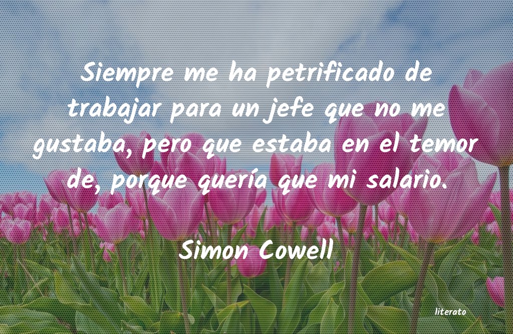 frases de Simon Cowell