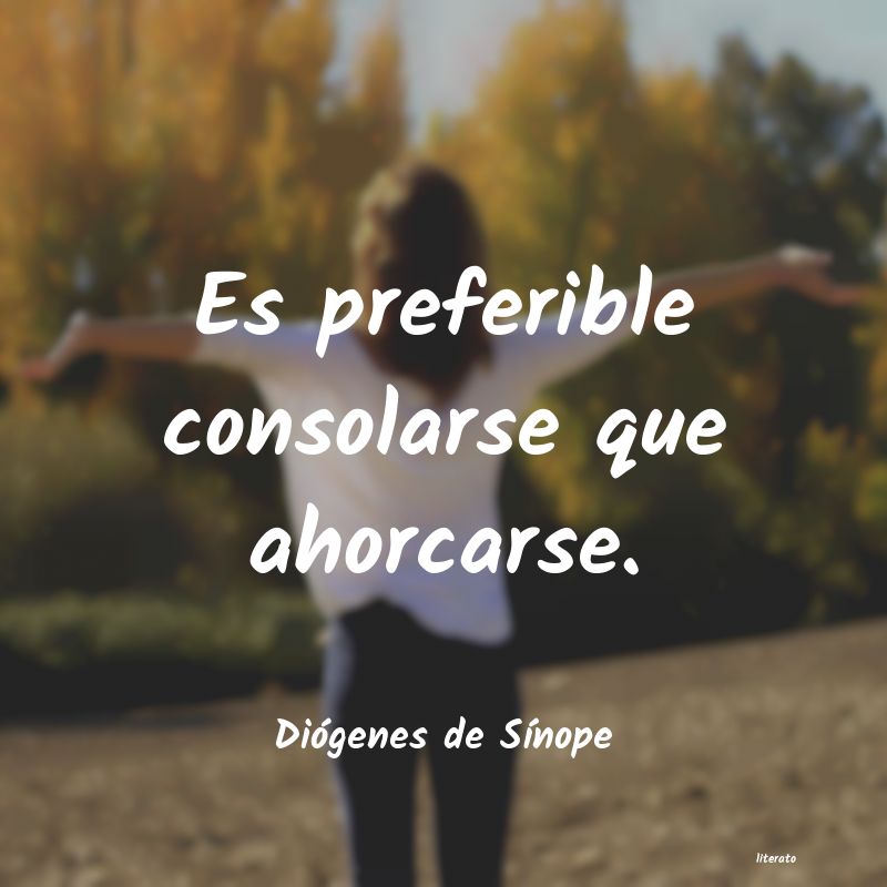 frases de Diógenes de SÃnope