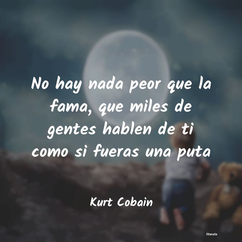 Frases de Kurt Cobain