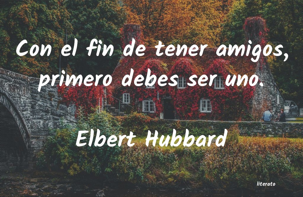 frases de Elbert Hubbard