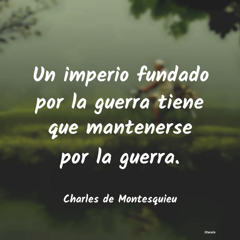 Frases de Charles de Montesquieu