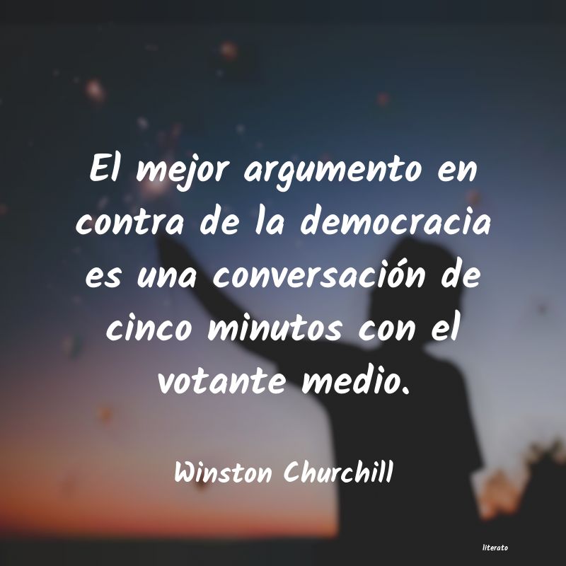 frases de Winston Churchill