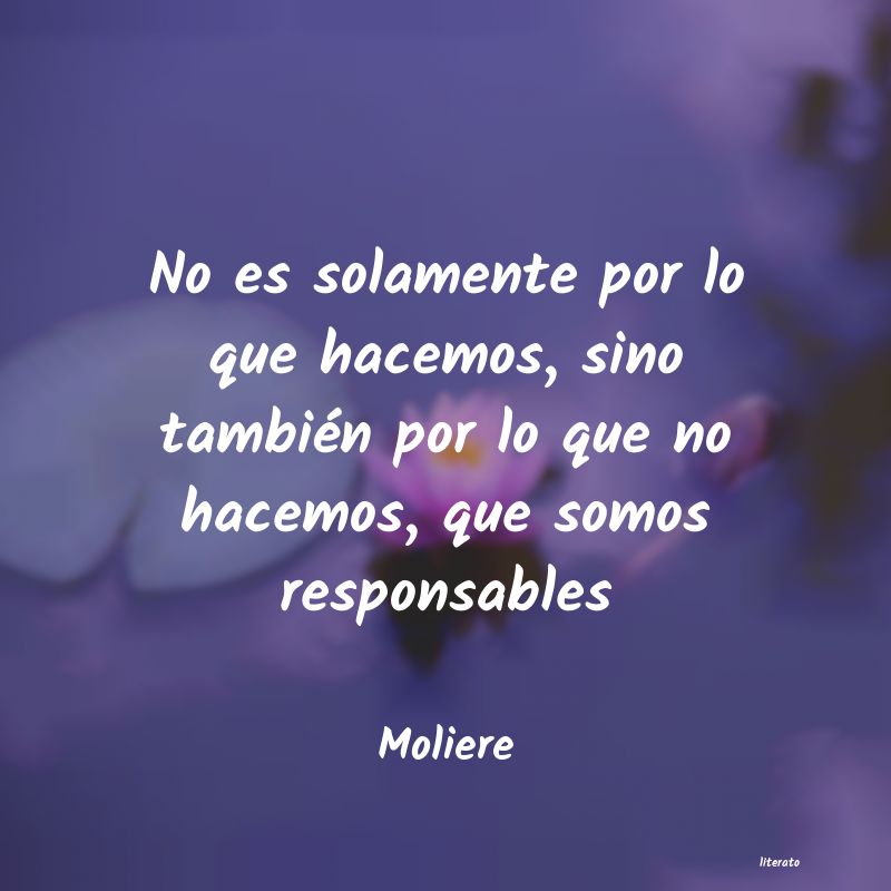 Frases de Moliere