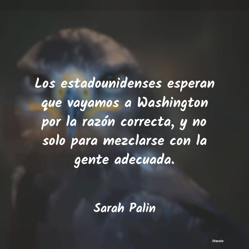 frases de Sarah Palin