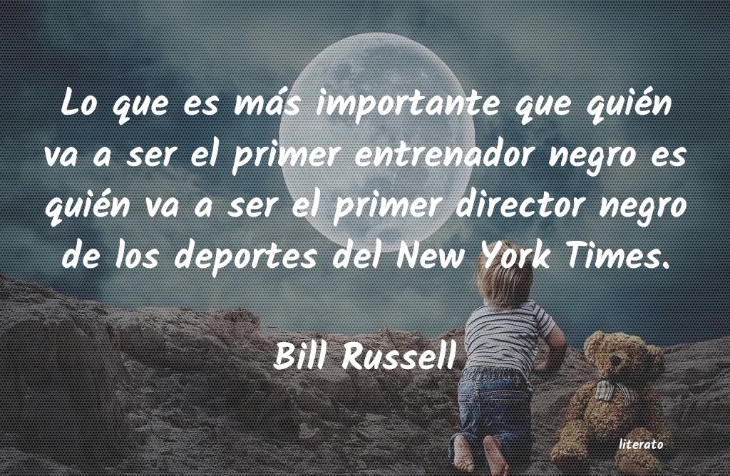 frases de Bill Russell